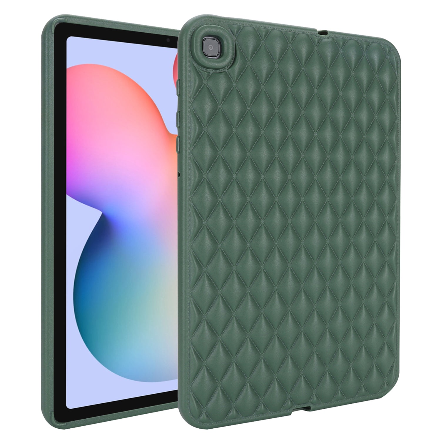 For Samsung Galaxy Tab S6 Lite S6 Lite (2022) P610 P615 Rhombus Pattern Tablet Case Soft TPU Protective Back Cover For Samsung Galaxy Tab S6 Lite S6 Lite (2022) P610 P615 Rhombus Pattern Tablet Case Soft TPU Protective Back Cover
